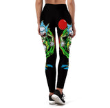Rick And Morty IT Halloween Leggings