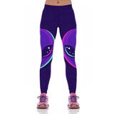 Purple Alien Leggings