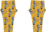 Rick Sanchez Middle Finger Leggings