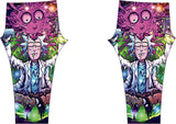 Psychedelic Rick And Morty Leggings