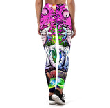 Psychedelic Rick And Morty Leggings