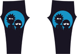 Black Rick And Morty Leggings