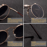 Steampunk Flip Up Sunglasses