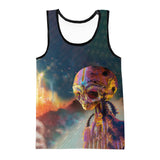 Alien 3D Tank Top