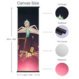 Rick And Morty Falling Wall Art