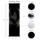 Black Alien Wall Art