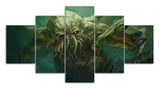 Angry Cthulhu Painting