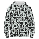 Black White Star Wars Sweatshirt