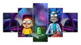 Funny Rick And Morty Painting