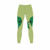 Gray Alien Leggings