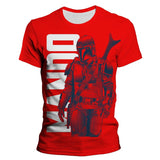 Red Mandalorian T-Shirt