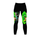 Rick And Morty Portal Leggings