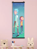 Rick And Morty Cartoon Wall Art