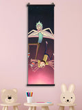 Rick And Morty Falling Wall Art