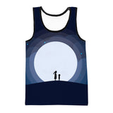 Rick and Morty Moon Tank Top