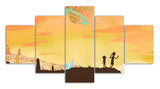 Rick And Morty New Travel Painting