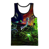 Rick and Morty Polyester Tank Top