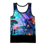 Rick and Morty Psychedelic Tank Top