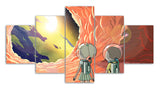 Rick And Morty Science Fiction Painting