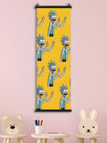 Rick Middle Finger Wall Art