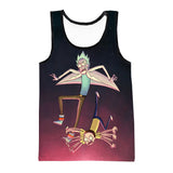 Rick Sanchez and Morty Smith Tank Top