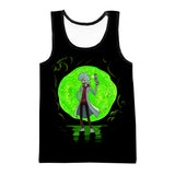 Rick Sanchez Portal Gun Tank Top