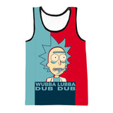 Rick Sanchez Wubba Lubba Dub Tank Top