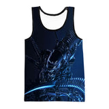 Scary Xenomorph Tank Top