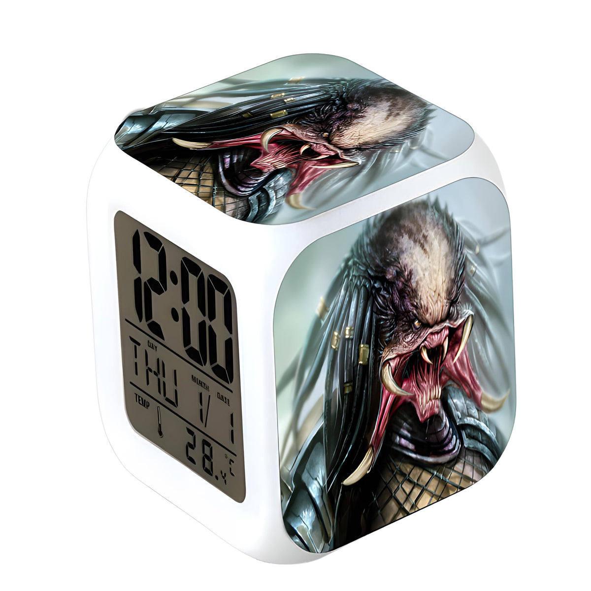 Scary Predator Alarm Clock Alien Shopping