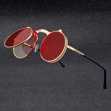 Steampunk Flip Up Sunglasses
