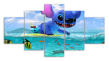 Stitch Cartoon Painting