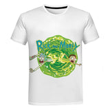 White Rick and Morty T-shirt