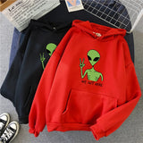 Green Alien Hoodie
