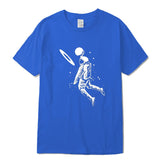 Astronaut Playing Basketball T-Shirt