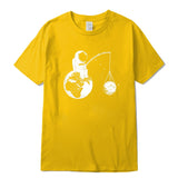 Astronaut Fishing T-Shirt