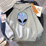 Colorful Alien Hoodie
