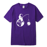 Astronaut Fishing T-Shirt