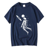 Astronaut Playing Basketball T-Shirt