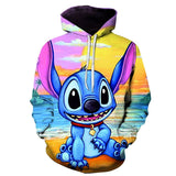 Stitch At The Beach Hoodie