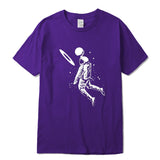 Astronaut Playing Basketball T-Shirt