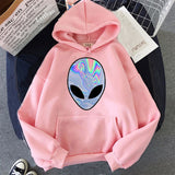 Colorful Alien Hoodie