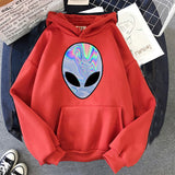 Colorful Alien Hoodie