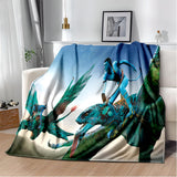 Avatar Action Scenes Blanket
