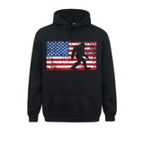 Bigfoot America Flag Sweatshirt