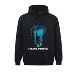 Bigfoot Foot Silhouette Hoodie