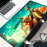 Rick And Morty Dragon Ball Z Mouse Pad