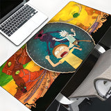 Rick And Morty Stranger Things Mouse Pad
