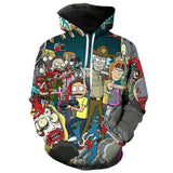 Rick And Morty Zombie Sweatshirt