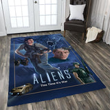 Soldiers VS Xenomorph Queen Rug