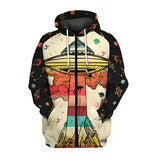 UFO Zip Up Hoodie